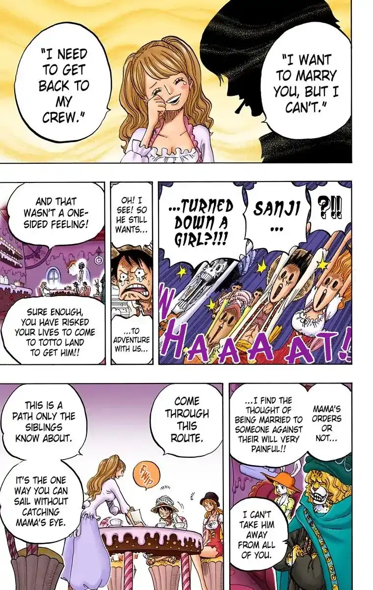 One Piece - Digital Colored Comics Chapter 828 14